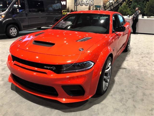 2023 Chicago Auto Show - Red Hellcat