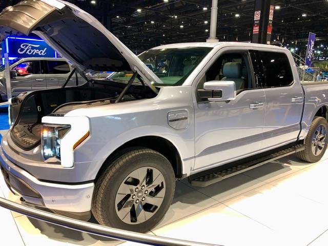 2022 Chicago Auto Show Ford Lightening